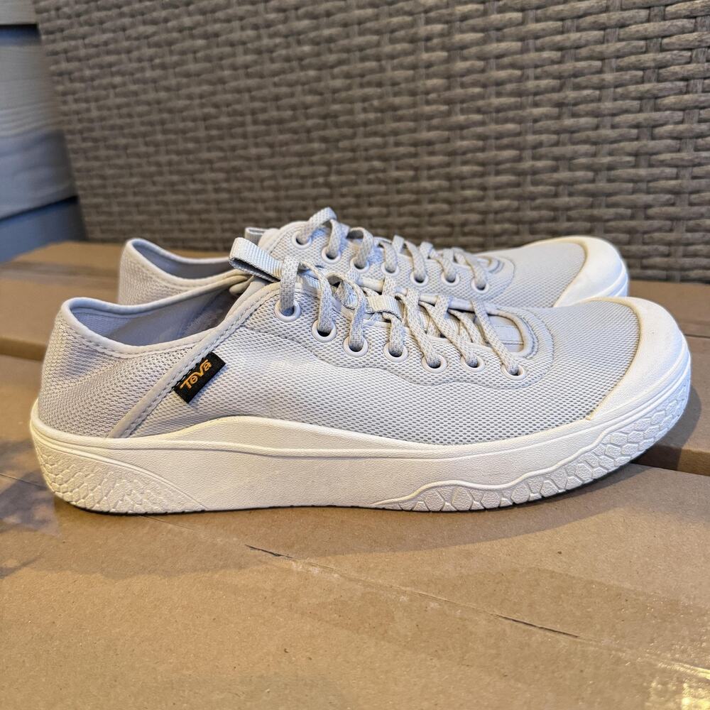 Teva Terra Canyon Mesh Sneakers Lace Up Mens 8.5 Womens 10 White EU 41.5